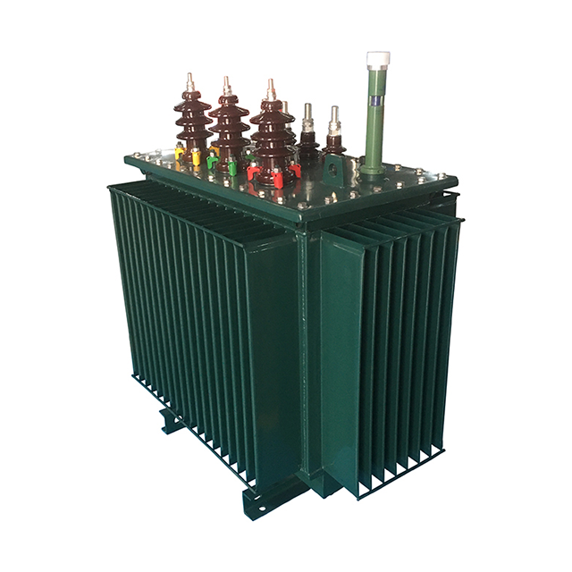 Trasformatore di distribuzione dell'energia a bagno d'olio trifase S11 125kVA 10kV 400V OEM e ODM