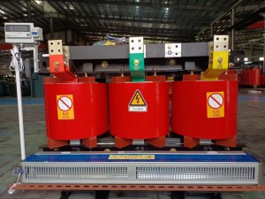 SCB10/11 500 KVA 10 /11 0,4 Kv trasformatore elettrico di tipo a secco per interni ad alta tensione trifase in resina colata