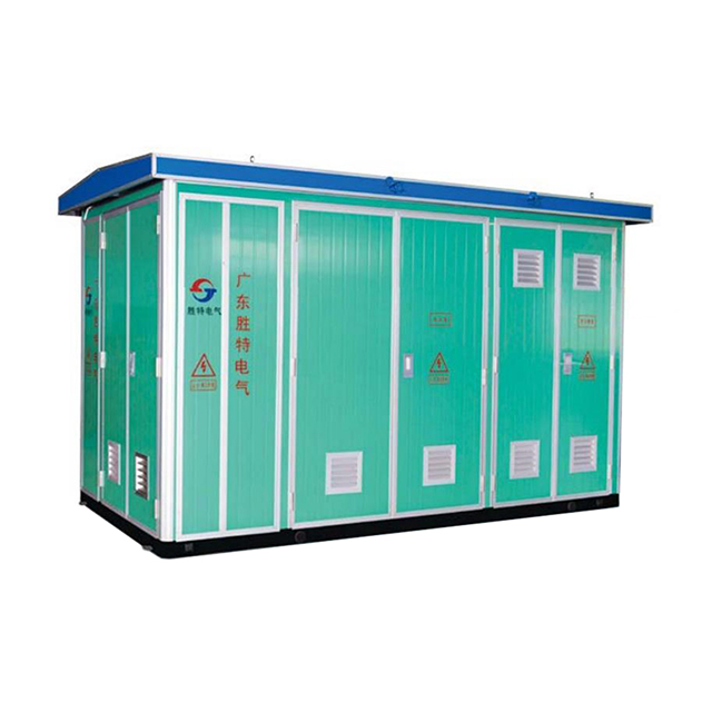 Sottostazione di trasformazione containerizzata prefabbricata a scatola elettrica YBP 100kVA 10kV 400V