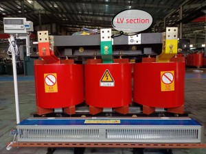 SCB10/11 1250 KVA 10/0,4 Kv trasformatore elettrico di tipo secco ad alta tensione in resina colata trifase