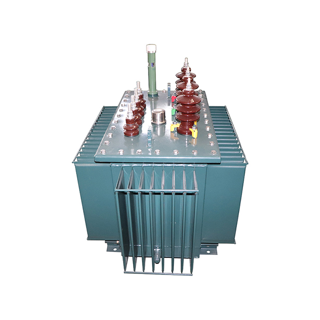Trasformatore di distribuzione trifase a riempimento d'olio ad alte prestazioni S11 80 kVA 10 kV 400 V